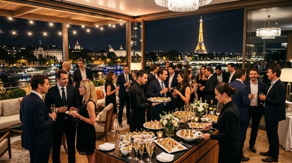 Organisez des soirées professionnelles à Paris avec notre traiteur