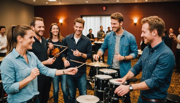 Pourquoi choisir un team building animations musicales pour entreprises ?